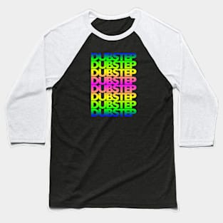 Dubstep Rainbow Colour Baseball T-Shirt